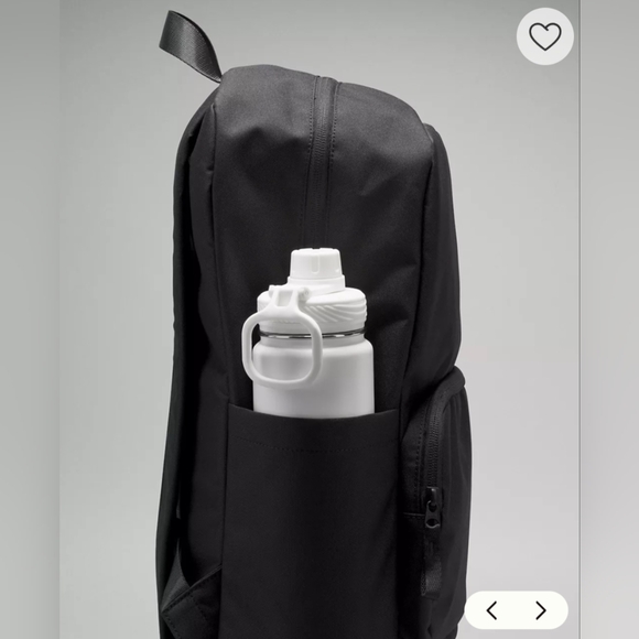 Lululemon Everywhere Tech Canvas Black Backpack 22L NWT